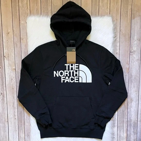 The North Face Men’s Half Dome Pullover Hoodie In Black - Picture 1 of 5